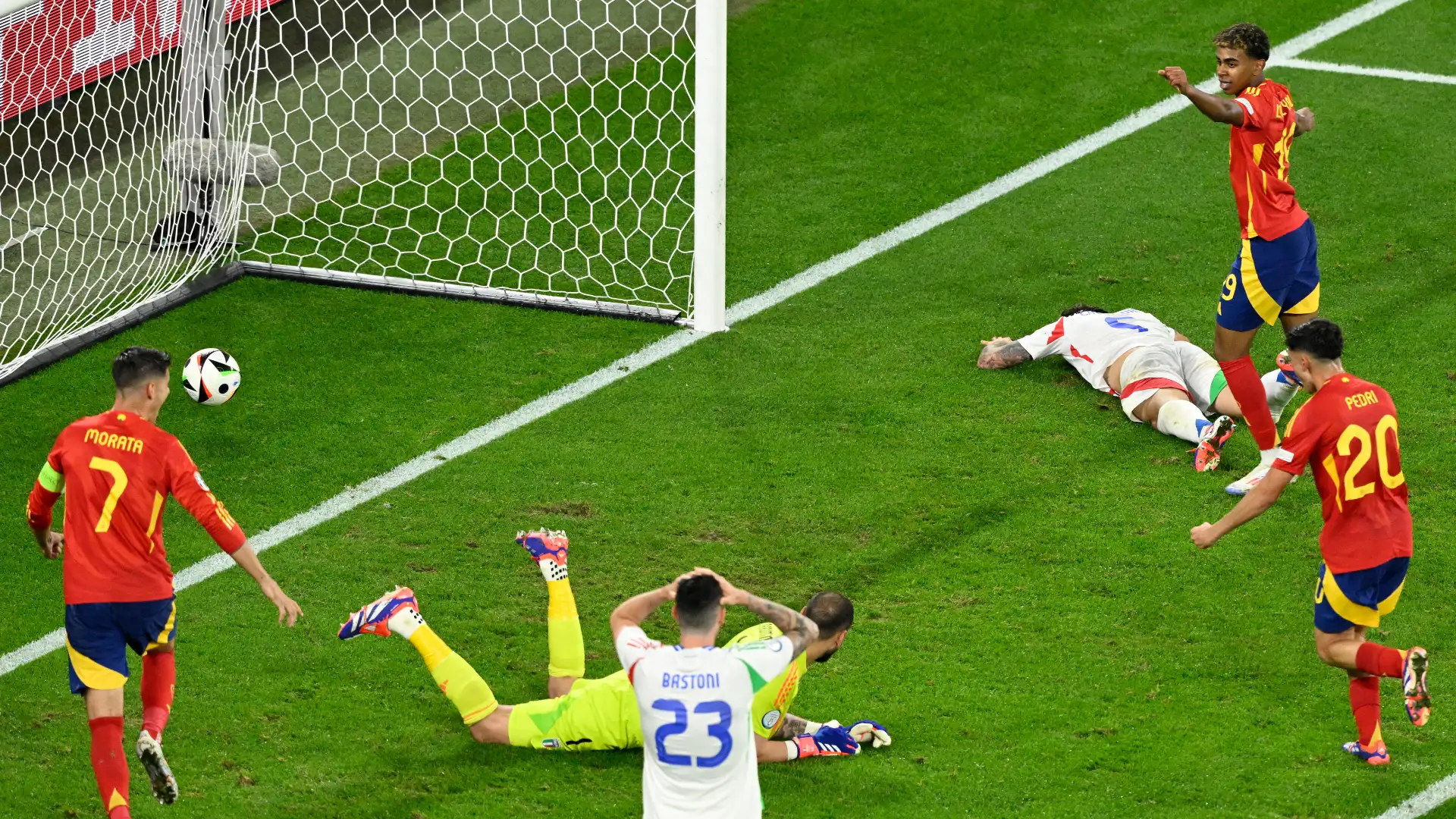 Euro 2024, Spagna-Italia 1-0: troppa Furia roja per gli azzurri