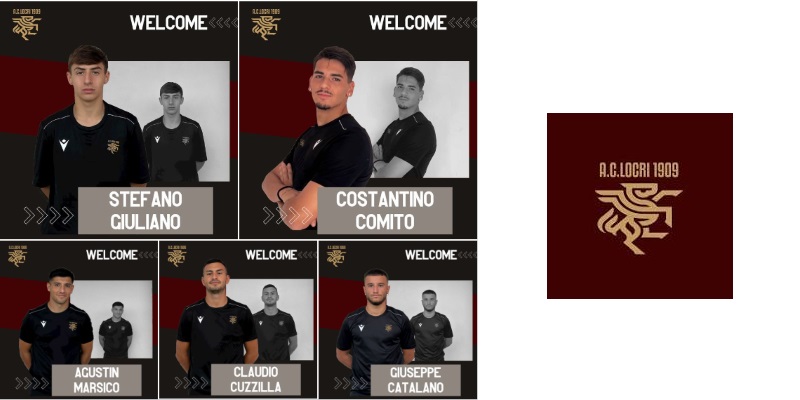 Locri. Cinque calciatori ufficializzati