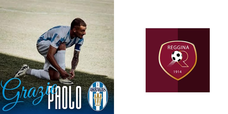 L'Akragas annuncia la cessione di Grillo alla Reggina
