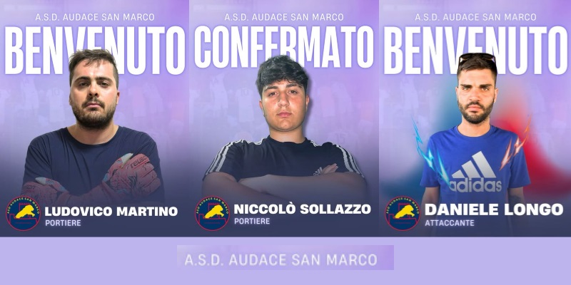 Audace San Marco ancora un tris