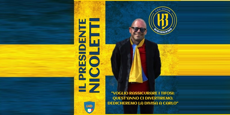 K. Bisignano le parole del presidente ed una dedica speciale