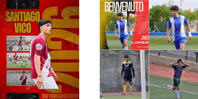 Trebisacce per l'Eccellenza e S. Nicola Chiaravalle Soverato in Promozione con colpi di lingua spagnola!
