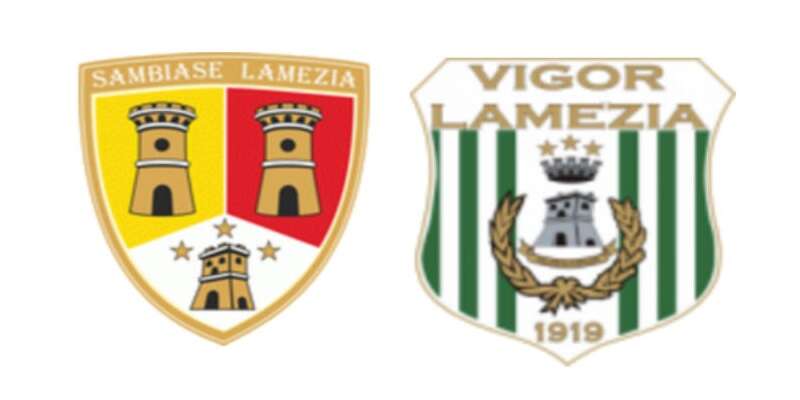Sambiase-Vigor Lamezia accompagnate dai ragazzi della Lucky Friends